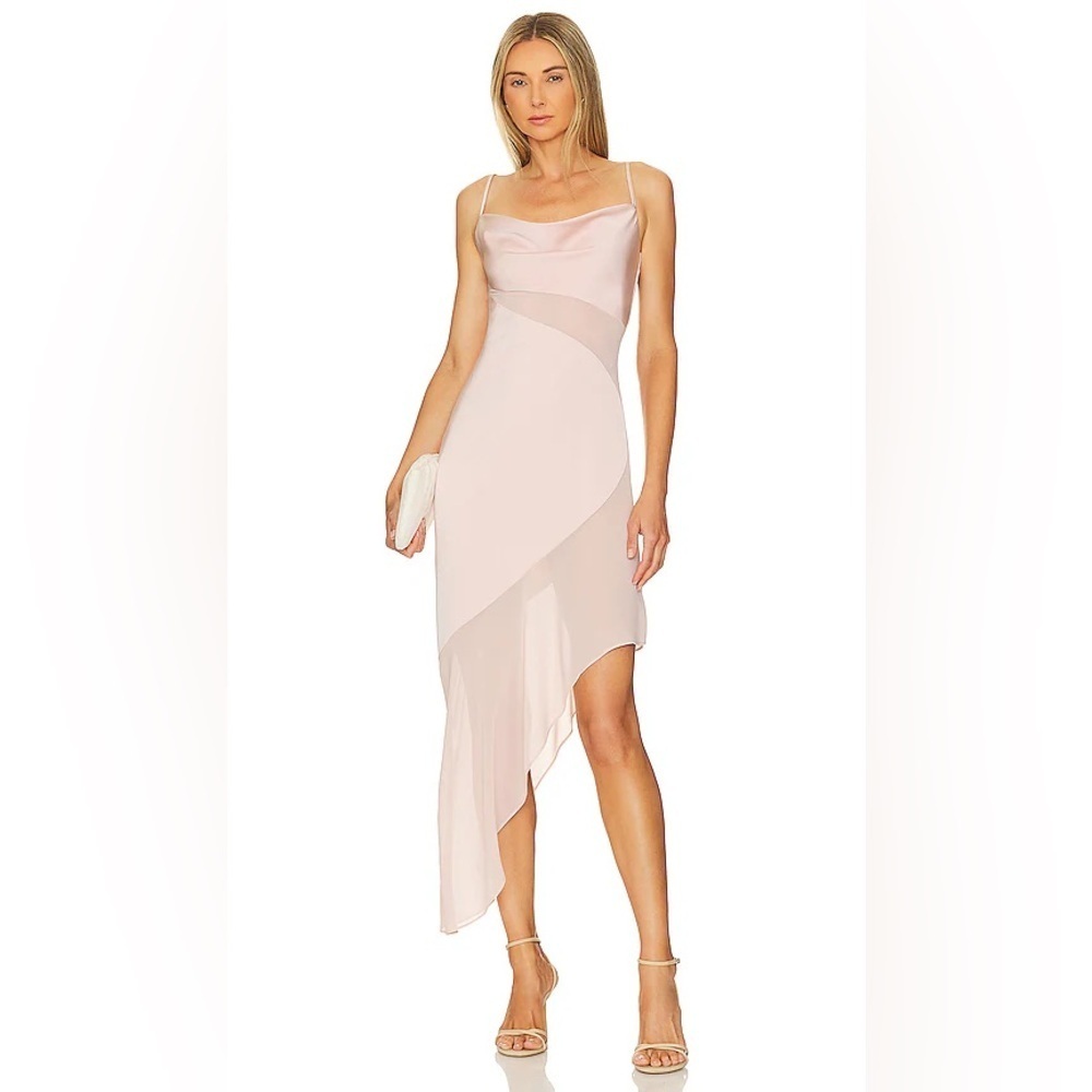 NWT Revolve NBD Delfino Slip Dress in Pale Pink